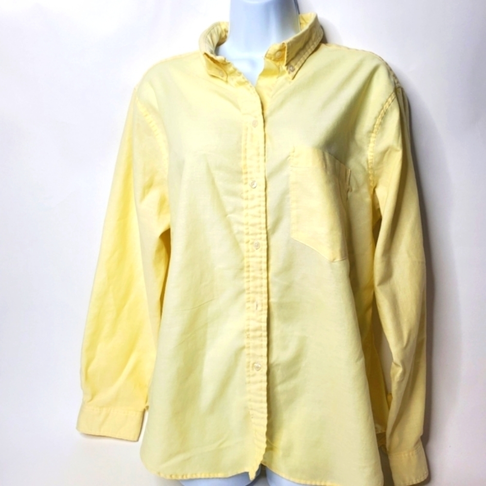 Diane Von Furstenberg Blouse Yellow M L